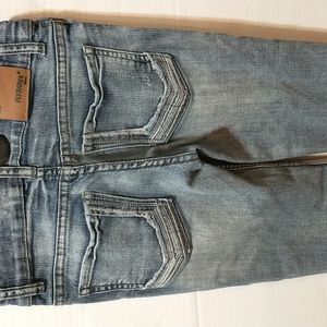 Flypaper Jeans - 10 straight with elastic and button cinch in waistband